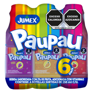 Bebida Six Pack Surtido 250ml 1 Pz