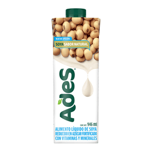 Alimento Líquido Soya Natural Sin Azucar 946 Ml