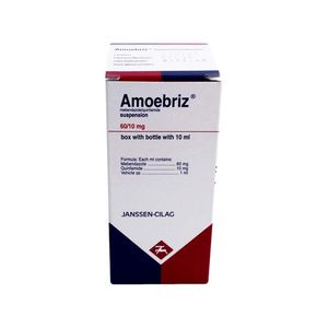 Janssen Amoebrix Suspensión Pediatrico 60/10 mg 10 ml