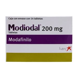 Modiodal 200mg Tab 14 Modafinilo 14 Pz