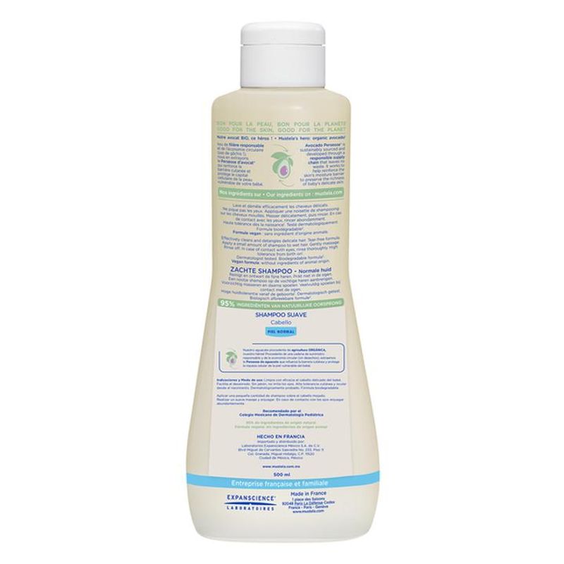 Shampoo Mustela Bebé Piel Normal 500 Ml