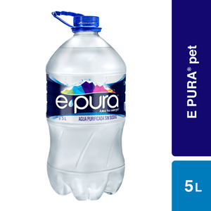 E Pura Agua Purificada Sin Sodio 5 L