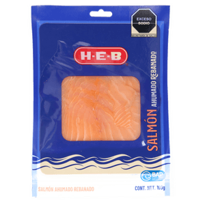 Salmón Ahumado Rebanado 100 g