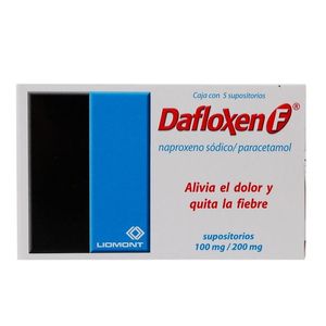 Dafloxen-F 100/200 Mg Sups 5 Pz