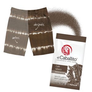 Caballito Colorante Cafe Tabaco 16 g