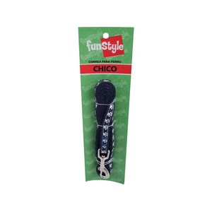 Funstyle Correa para Perro Chico con Dibujo 1pz Pets Cadena para Perro con Correa y Placa Chico