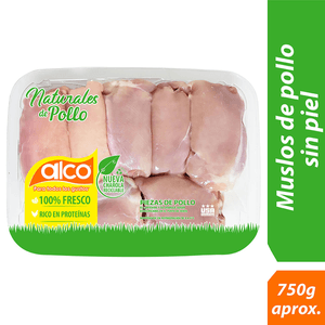 Muslo S/Rs/Piel Empacado 1 kg Muslo S/Rs/Piel Empacado  1 Kg