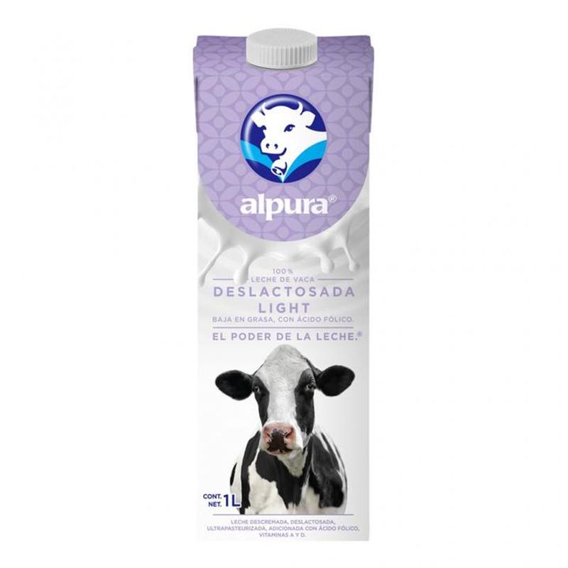 Leche Semi Alpura Ultrapasteurizada, 1 l.