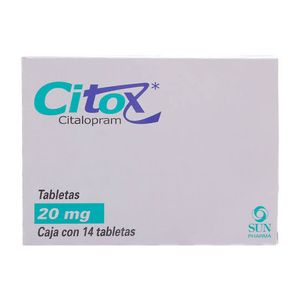 Citox 20 Mg Tab 14 Citalopram 14 Pz