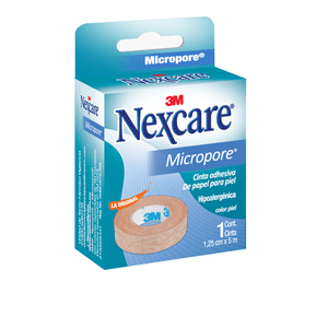 Nexcare Cinta Medica Micropore Piel 1.25 cm x 5 M 1 pz