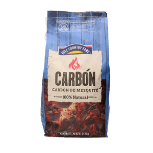 Carbón de Mezquite HCF 3 kg