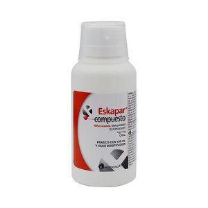 Eskapar compuesto suspensión frasco de 120 ml