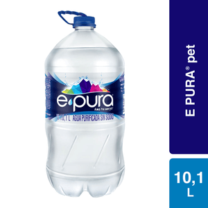 E Pura Agua Purificada Sin Sodio 10 L