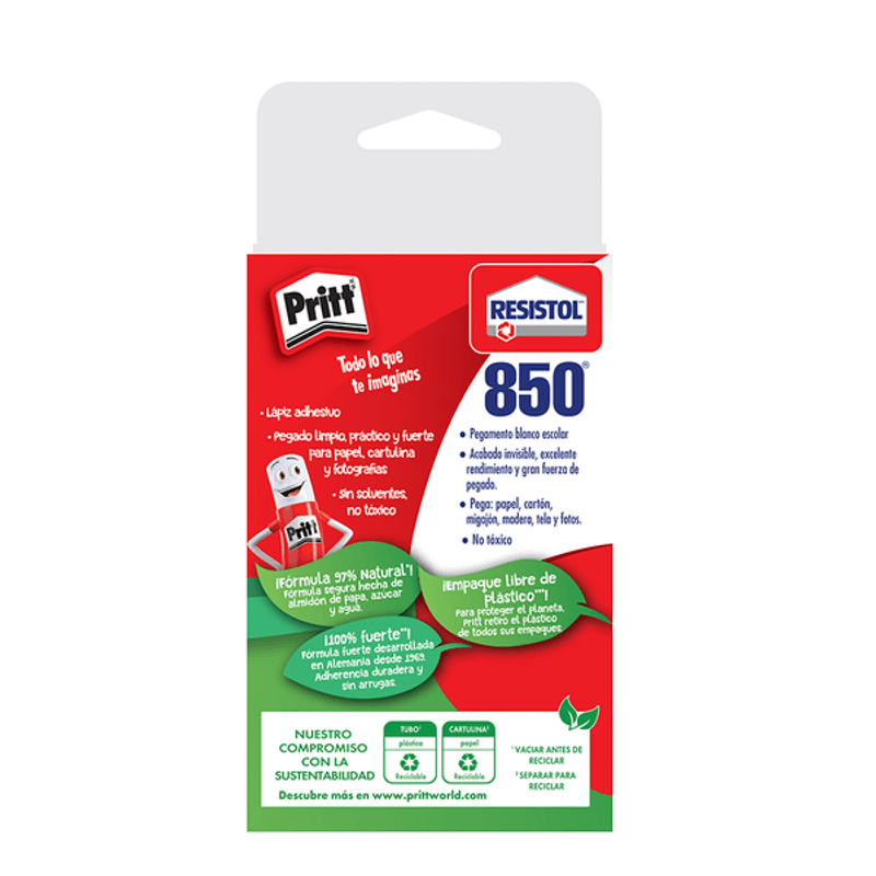 Pritt Lápiz Adhesivo Original con Despachador 20 G - H-E-B México