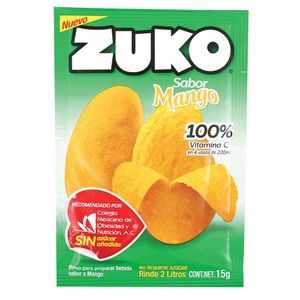 Zuko Bebida en Polvo Sabor Mango 13 g