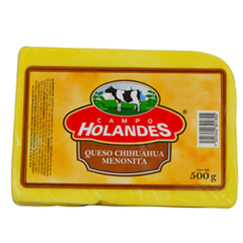 Campo Holandes Queso Chihuahua Menonita 500 G - H-E-B México