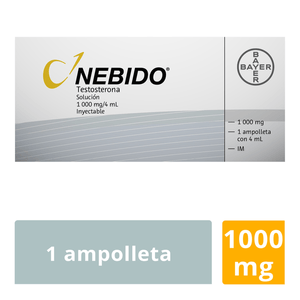 Nebido Im 1000 Mg Amp 1x4 Ml 1 Pz