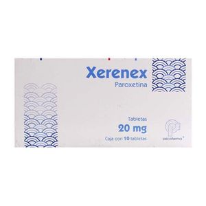 Xerenex 20 Mg Tab 10 Paroxetina 10 Pz