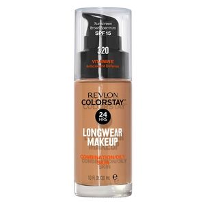 Maquillaje Líquido Revlon Colorstay Make Up Piel Mixta a Grasa Tono True Beige 30 ml