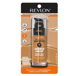 Maquillaje líquido Revlon Colorstay Make Up Piel Mixta a gasa tono Natural Tan 30 ml