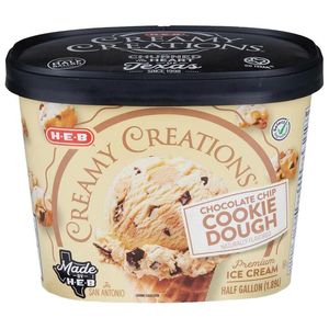 HEB Helado Cookie Dough 1.89 L