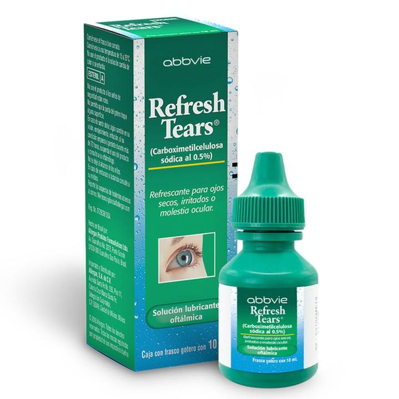 Refresh Tears Gotas 15 Ml Refrescante Ojos Secos E Irritados