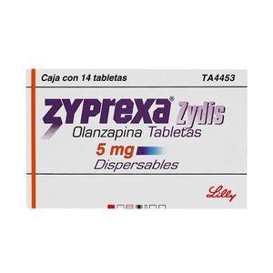 Zyprexa Zydis 5 Mf C/14 Tab Olanzapina 14 Pz