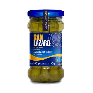 San Lazaro Esparragos Puntas Verdes 190 g