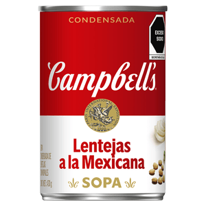 Campbells Sopa de Lenteja Mexicana 430 g