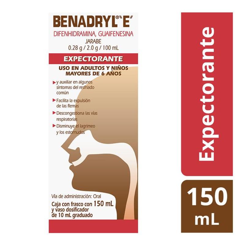 Benadryl Expectorante Jarabe 150 ml - Mi Tienda del Ahorro