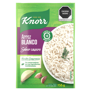 Knorr Arroz Blanco en Sobre 155 g