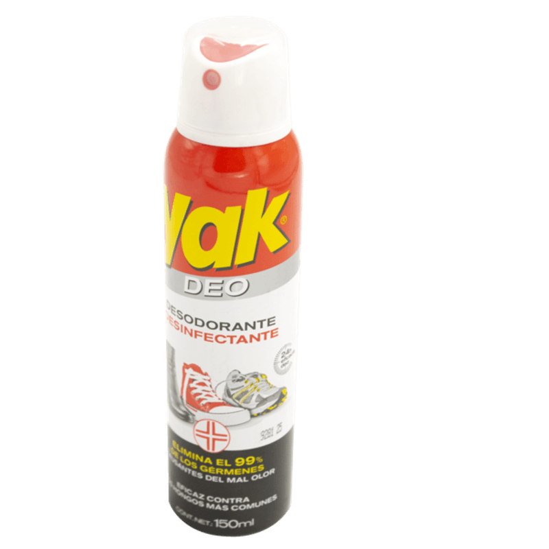 Desodorante Desinfectante Yak Deo para Calzado, 150 ml.