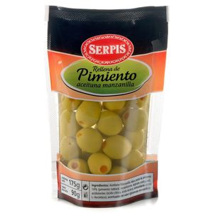 Aceitunas Rellenas de Pimiento en Pouch 175 Gr