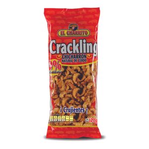 El Charrito Chicharrón de Cerdo Crackling 120 g