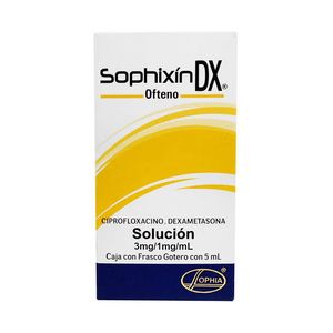 Sophia Sophixin Dx Ofteno Solución 3 / 1 mg 5ml