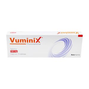 Vuminix 100 Mg Tab 15 Maleato de Fluvoxamina 15 Pz