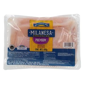 Milanesa Pechuga de Pollo Premium 500 g