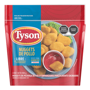 Tyson Nuggets de Pechuga de Pollo 900 g