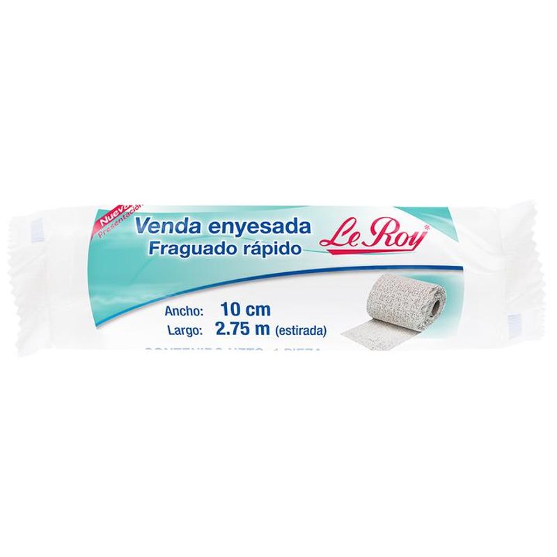 Farmacias del Ahorro, Venda enyesada Le Roy - 10 cm x 2.75 m