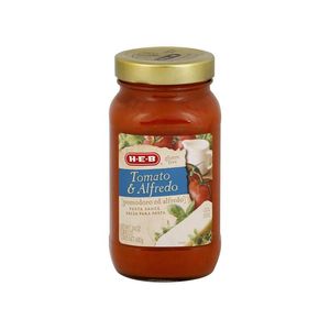 HEB Salsa Para Pasta Tomate Y Alfredo 737 g