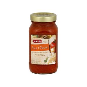 HEB Salsa Para Pasta Cuatro Quesos 737 g