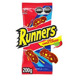 Botana Runners Chile y Limón 200 g Barcel Runners Sabor Salsa Picante 200 g