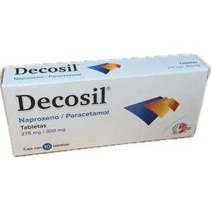 Decosil Naproxeno / Paracetamol 10 Tabletas