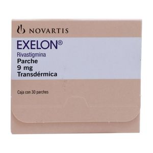 Exelon 9 Mg Parches Sobres Rivastigmina (E) 30 Pz