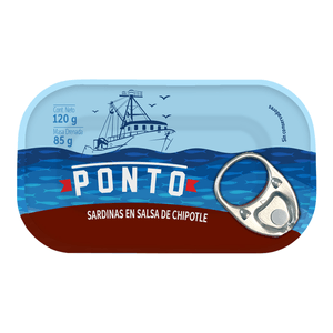 Ponto Sardinas Salsa Chipotle 120 g