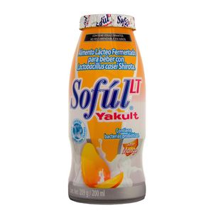 Soful Yogurt Bebible Mango Digestivo 215 g Soful Yogurt Bebible Natural Digestivo 208 g