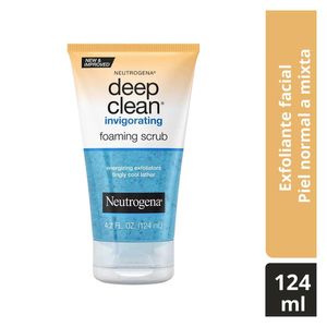 Neutrogena Exfoliante facial deep clean ácido salicílico 124 ml