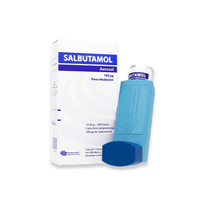 Salbutamol  Aerosol 100 Mg 200 Dosis Gen 1 Pz