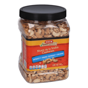 Nueces de la India Cashews Tostadas Y Saladas 907 Gr