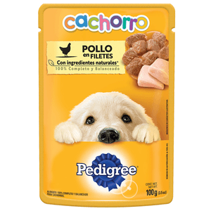 Alimento Húmedo para Perro Pollo en Filetes 100 g